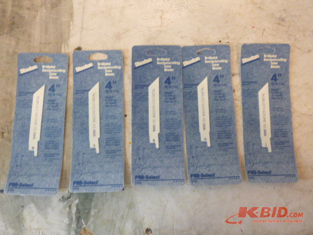 5 Disston Bi-Metal Reciprocating Saw Blades