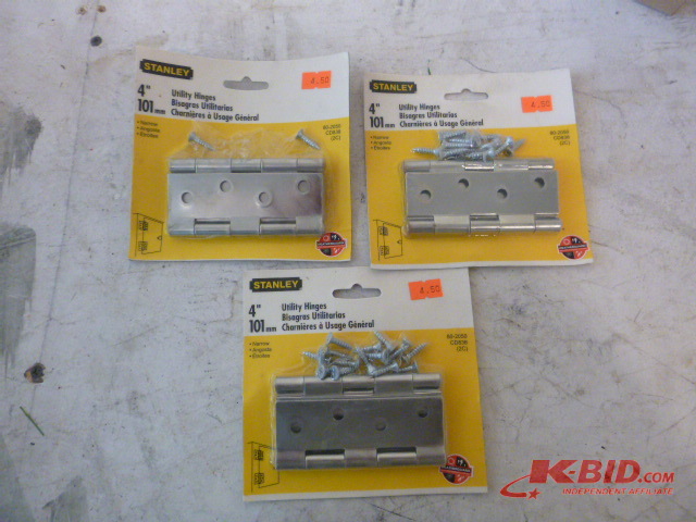 3 Stanley Utility Hinges
