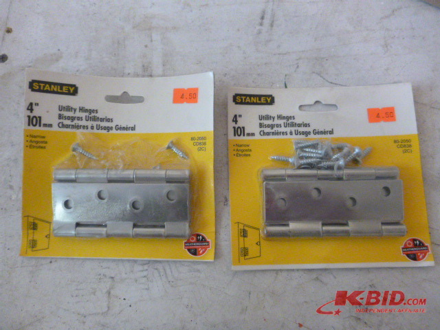 2 Stanley Utility Hinges