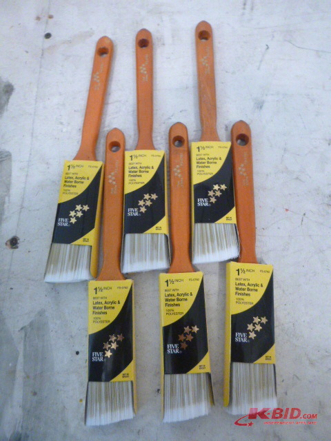 6 Five Start Paint Brushes