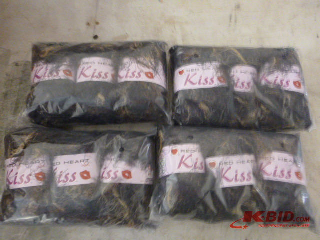 4 Packs of Red Heart Kiss Yarn