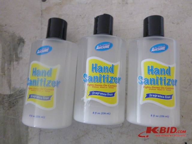 3 Bottles of Hand Sanitizer
