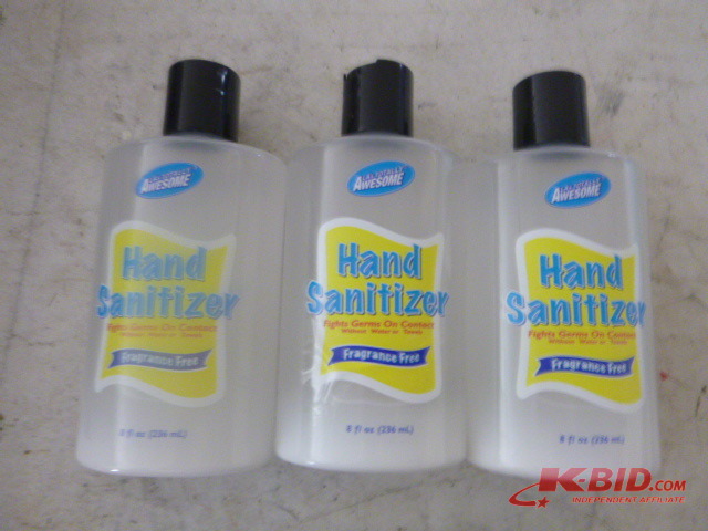 3 Bottles of Hand Sanitizer