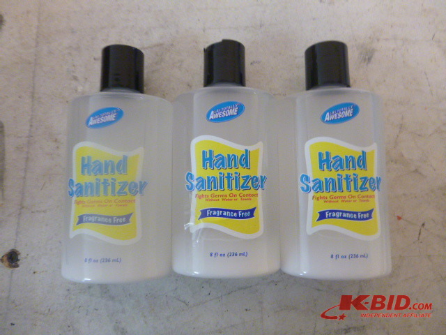 3 Bottles of Hand Sanitizer