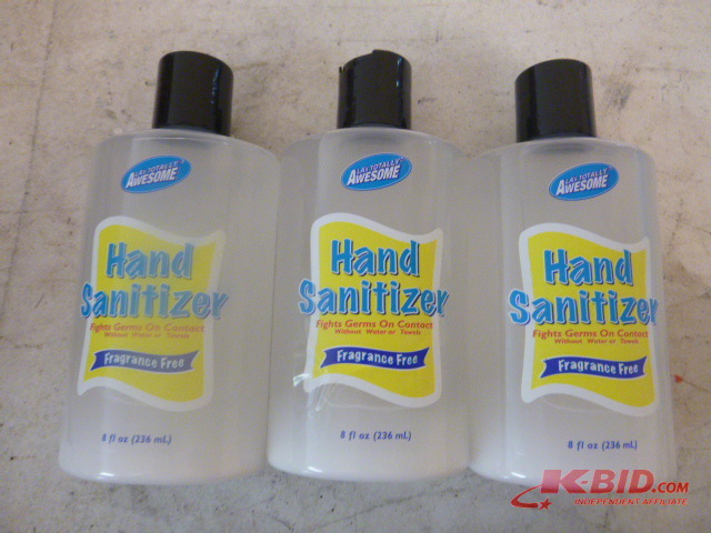 3 Bottles of Hand Sanitizer