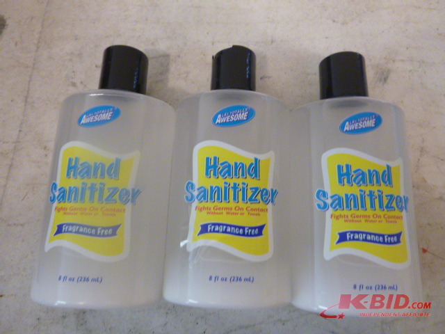 3 Bottles of Hand Sanitizer