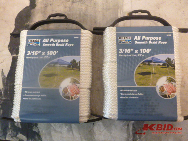 2 Spools of Braid Rope