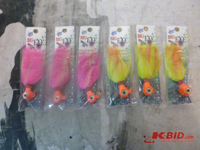 6 Wahoo Big Eye Bucktails
