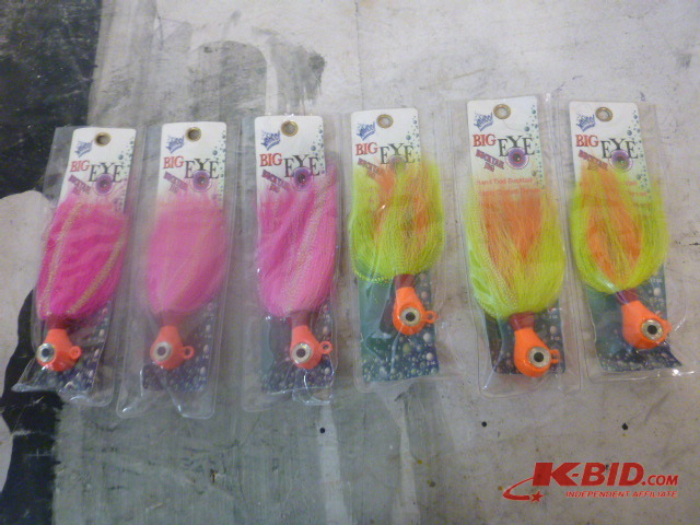 6 Wahoo Big Eye Bucktails