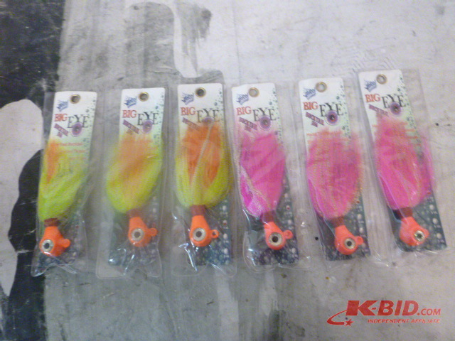 6 Wahoo Big Eye Bucktails