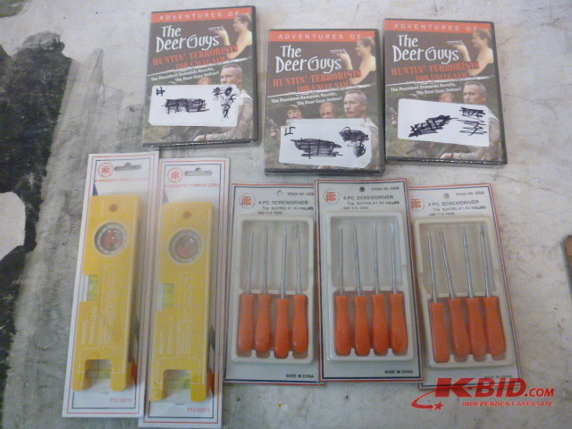 Miscellaneous Tools and DVDs