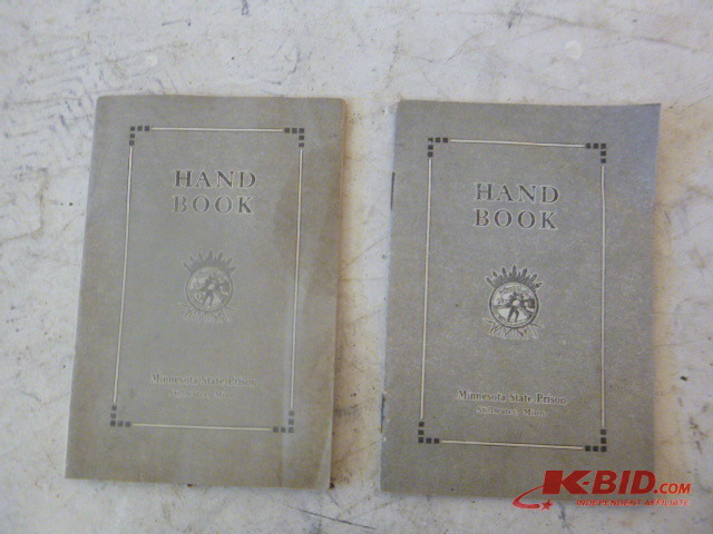 2 Minnesota State Prison Hand Books