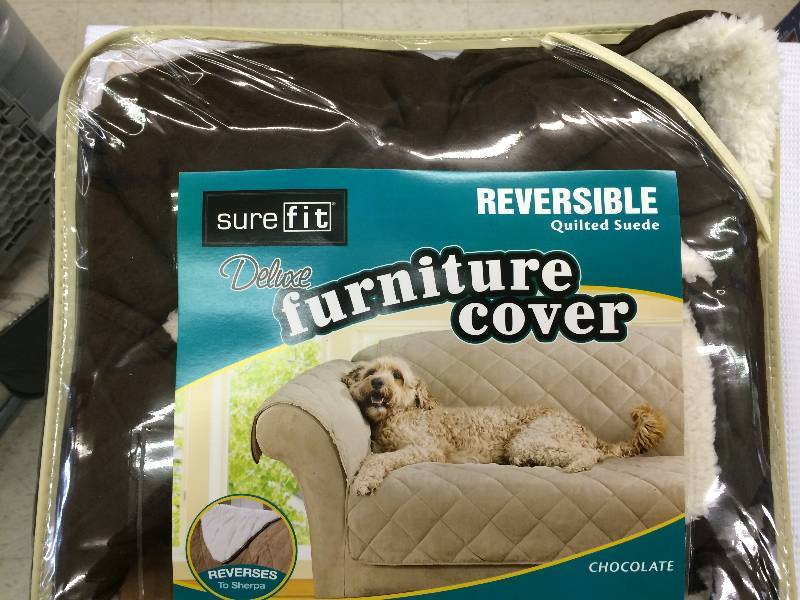 lot 42 image: sure fit reversible  furniture cover