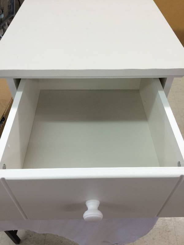 lot 94 image: white end table