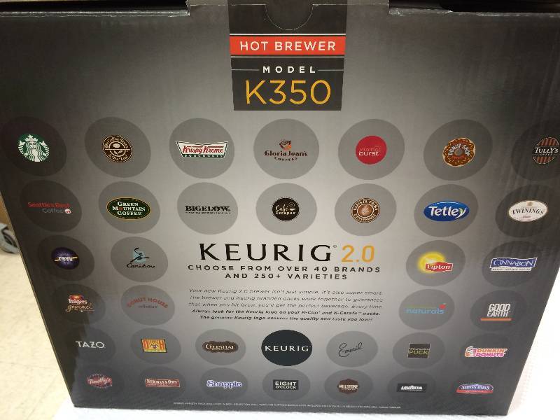 lot 89 image: Brand new keurig 2.0 k350