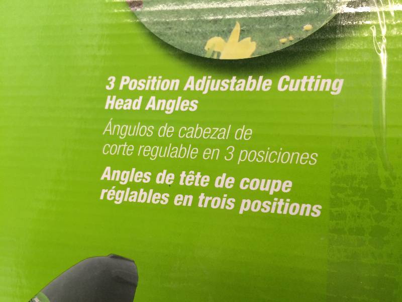 lot 97 image: Earthwise CST00012 18-Volt 12-Inch Cordless String Trimmer