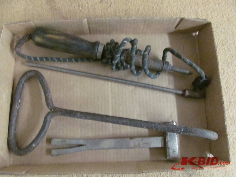 Vintage hay hook