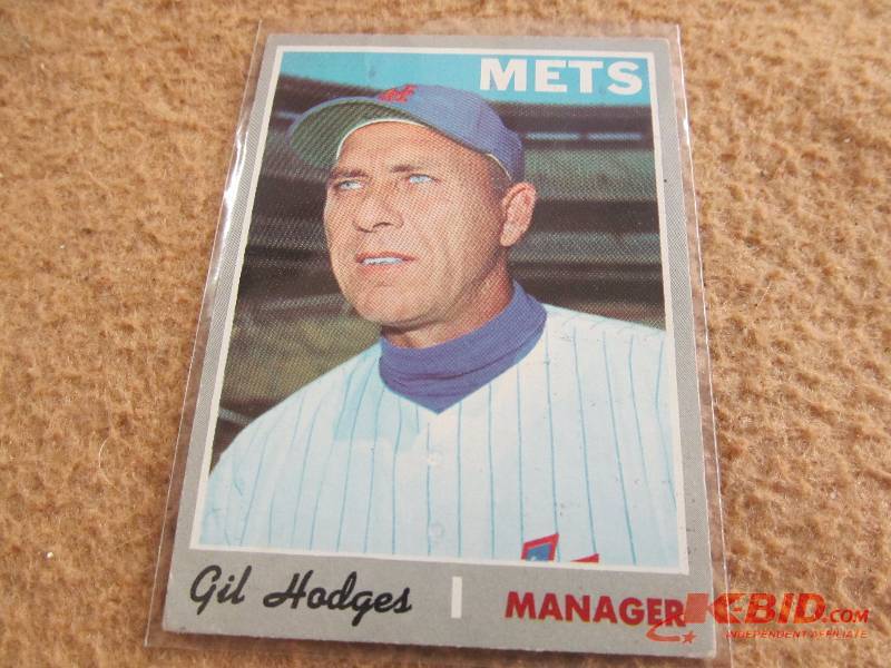 lot 17 image: Baseball Card
