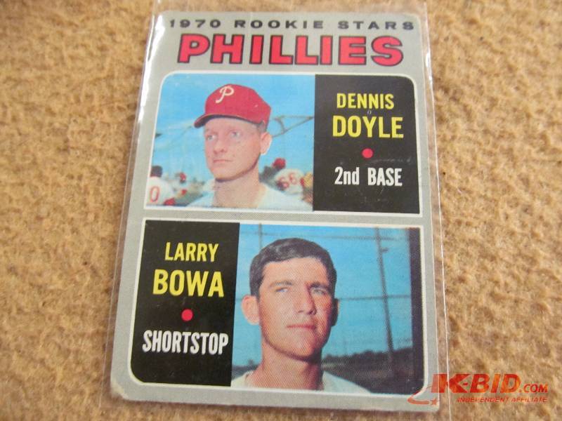 lot 22 image: Baseball Card