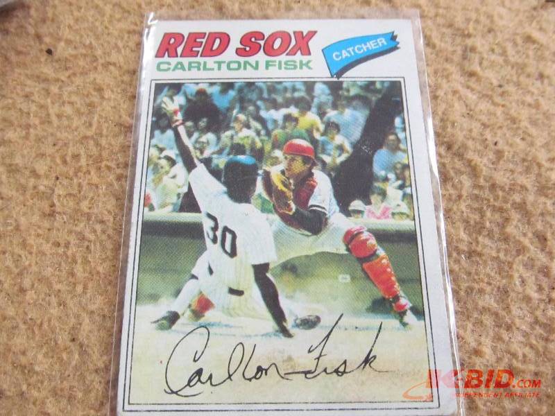lot 25 image: Baseball Card