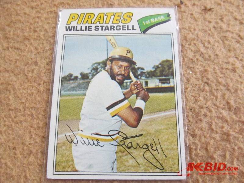 lot 32 image: Baseball Card