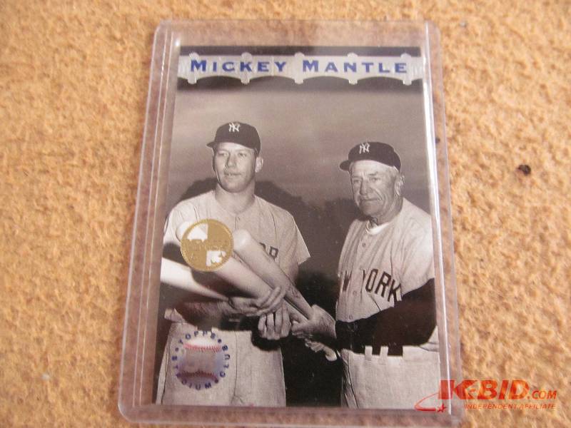 lot 45 image: Baseball Card