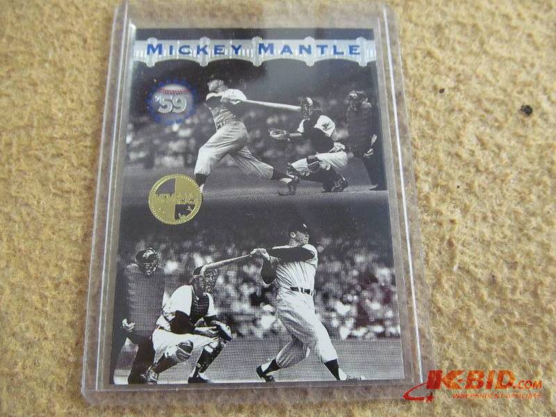 lot 46 image: Baseball Card