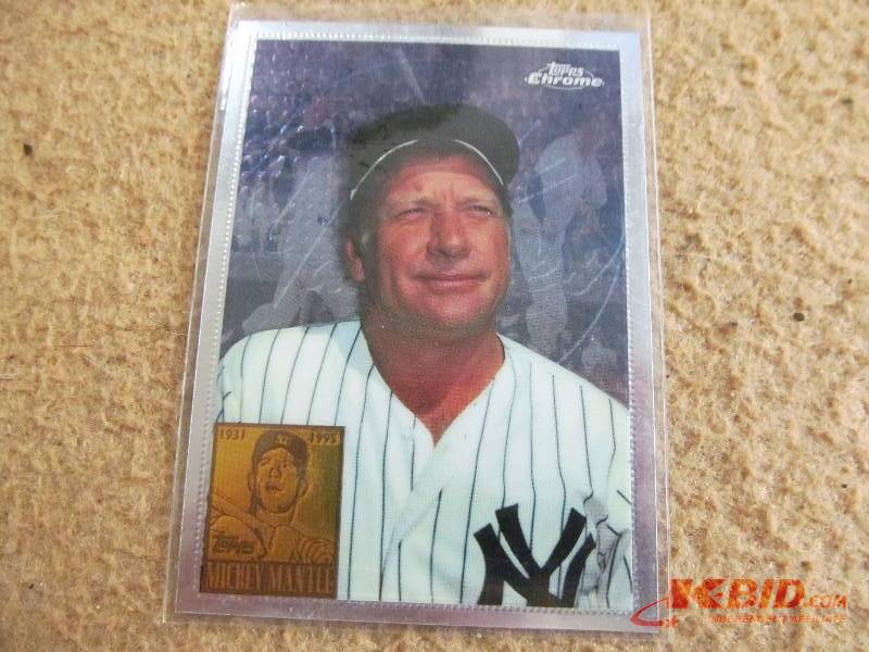 lot 48 image: Baseball Card