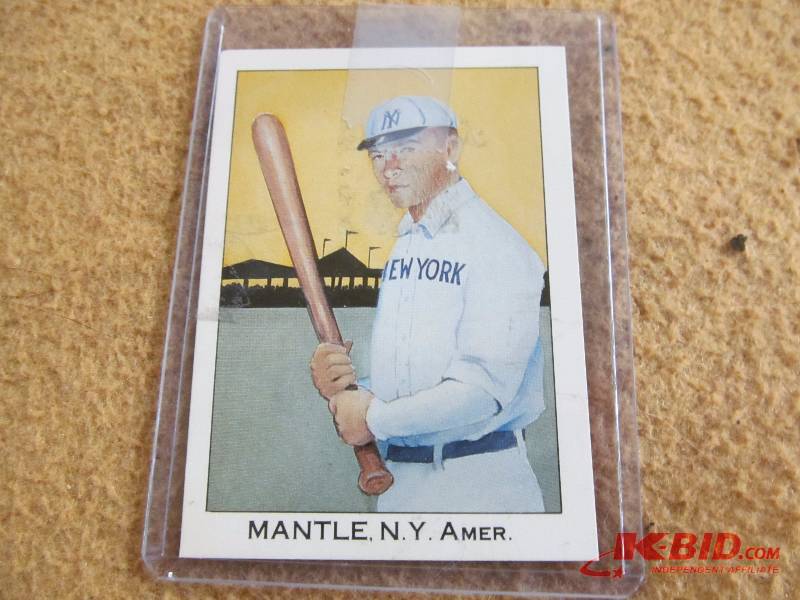 lot 50 image: Baseball Card