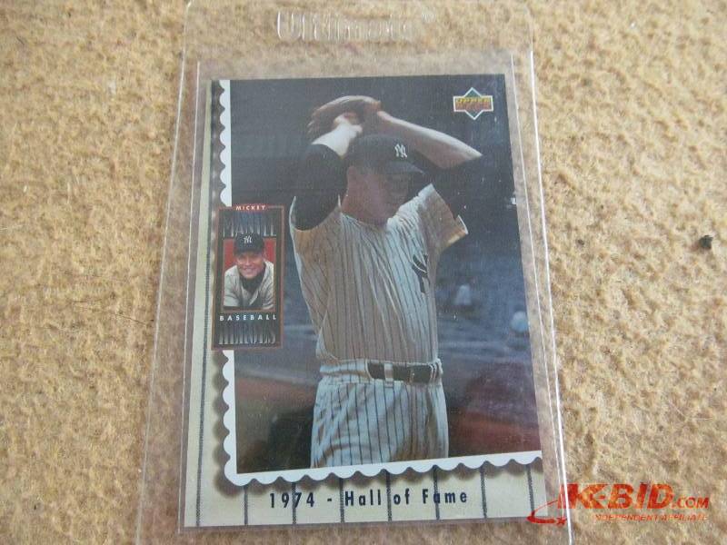 lot 51 image: Baseball Card