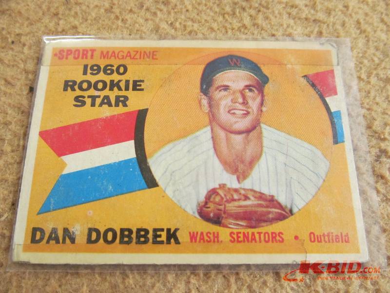 lot 52 image: Baseball Card