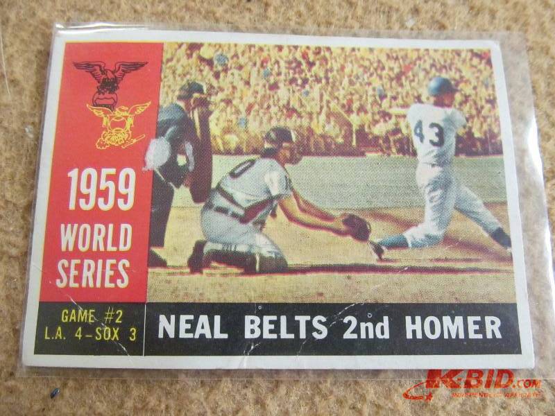 lot 55 image: Baseball Card