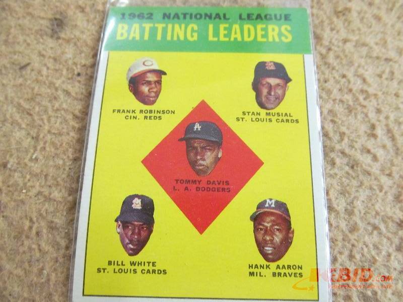 lot 56 image: Baseball Card