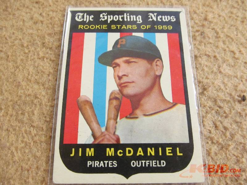 lot 63 image: Baseball Card