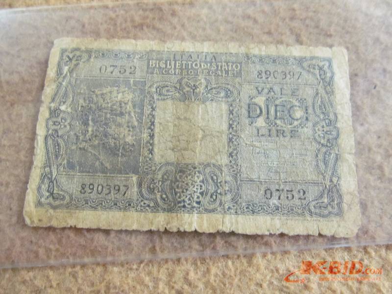 lot 72 image: World Currency
