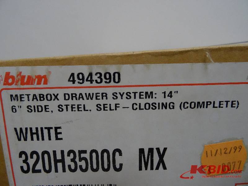 6 side steel drawer slides