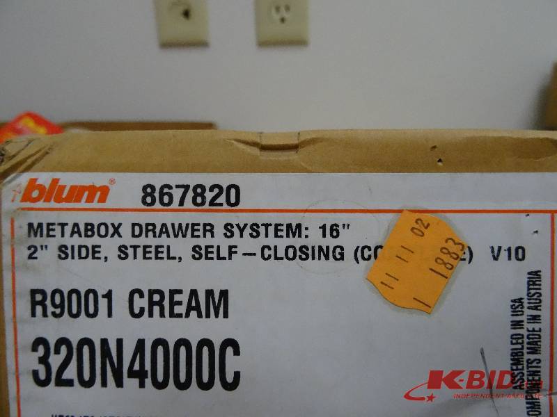 2 side steel self closing drawer slides