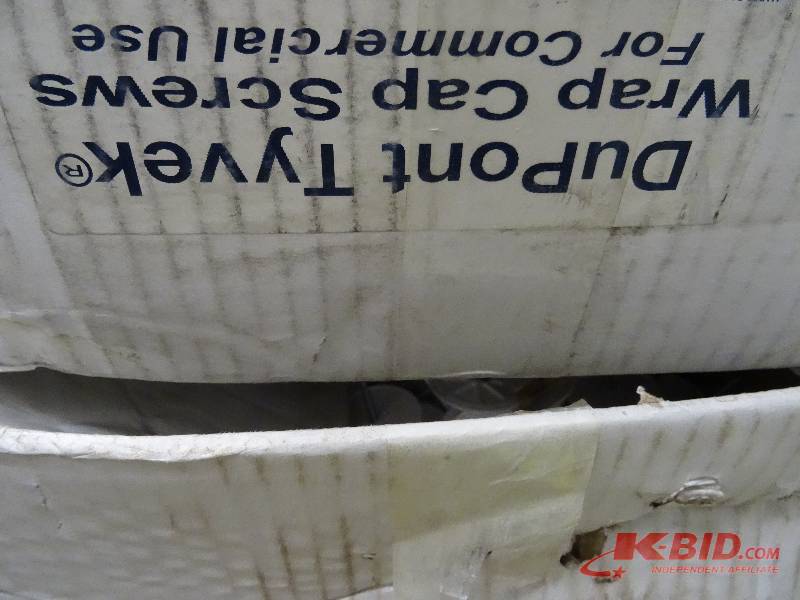 Dupont Tyvek wrap cap screws