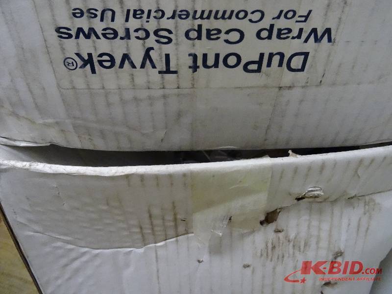 Dupont Tyvek wrap cap screws