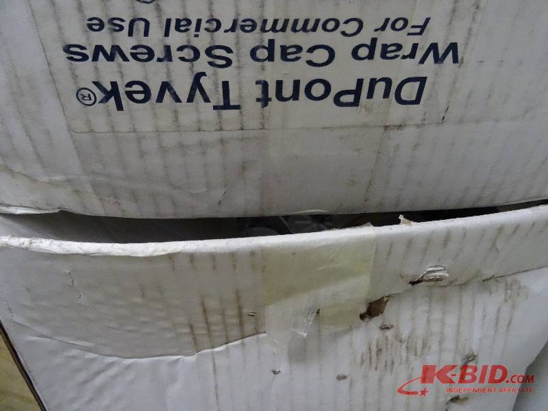 Dupont Tyvek wrap cap screws