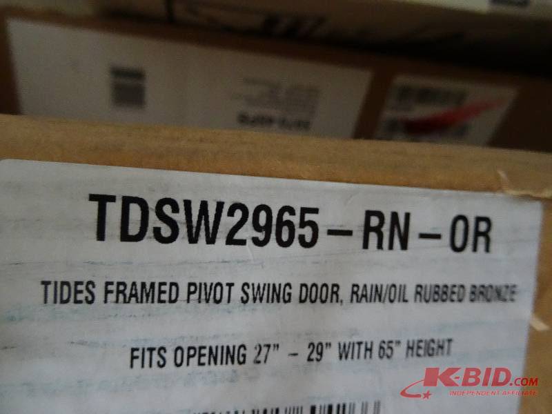 Foremost tides framed shower door