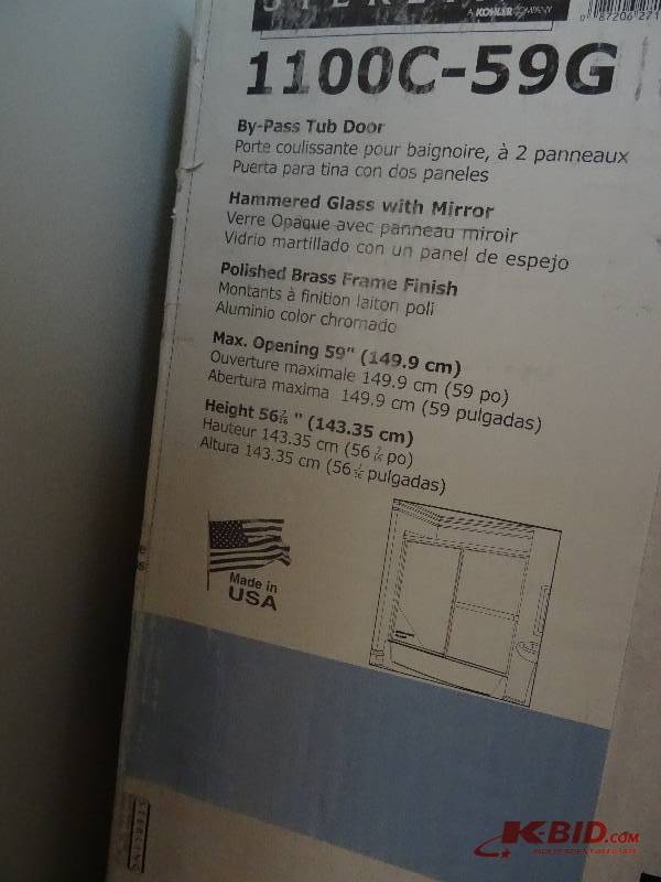 Sterling tub bypass door