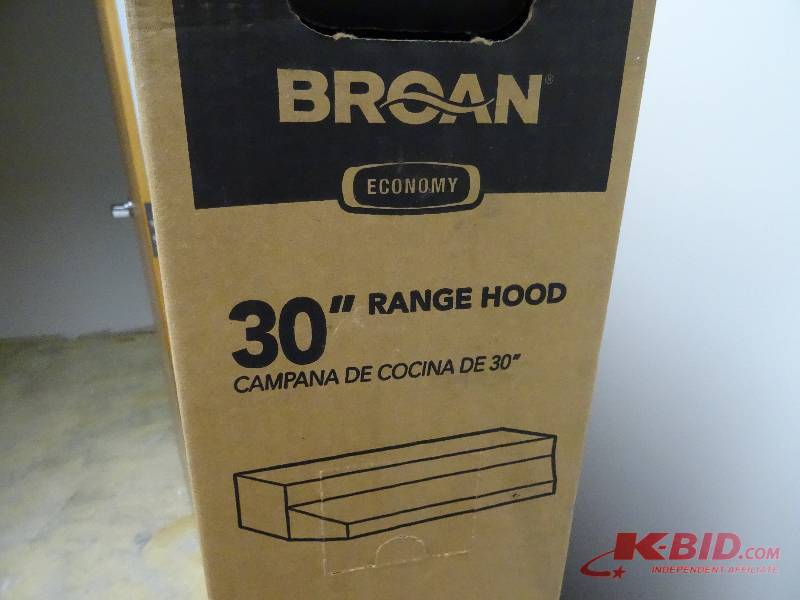 Broan 30 range hood