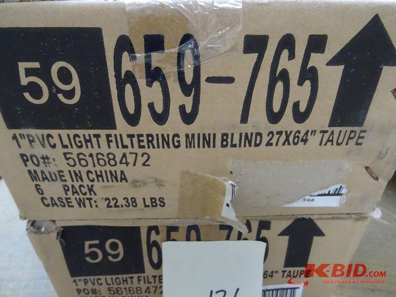 Mini blinds