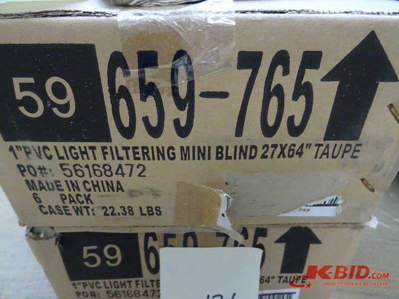 Mini blinds