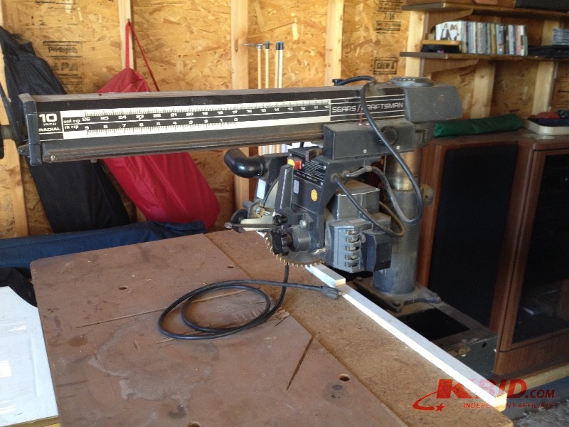 lot 5 image: Craftsman Radial Arm Saw