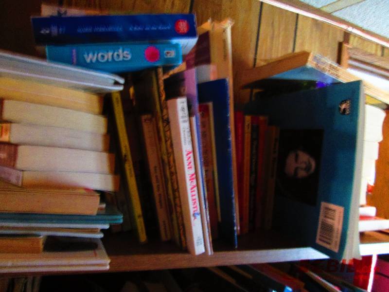 Thousands of books alphabetized by title