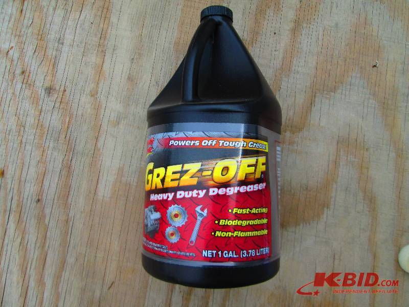 Grez Off shop degreaser, gallon bot...