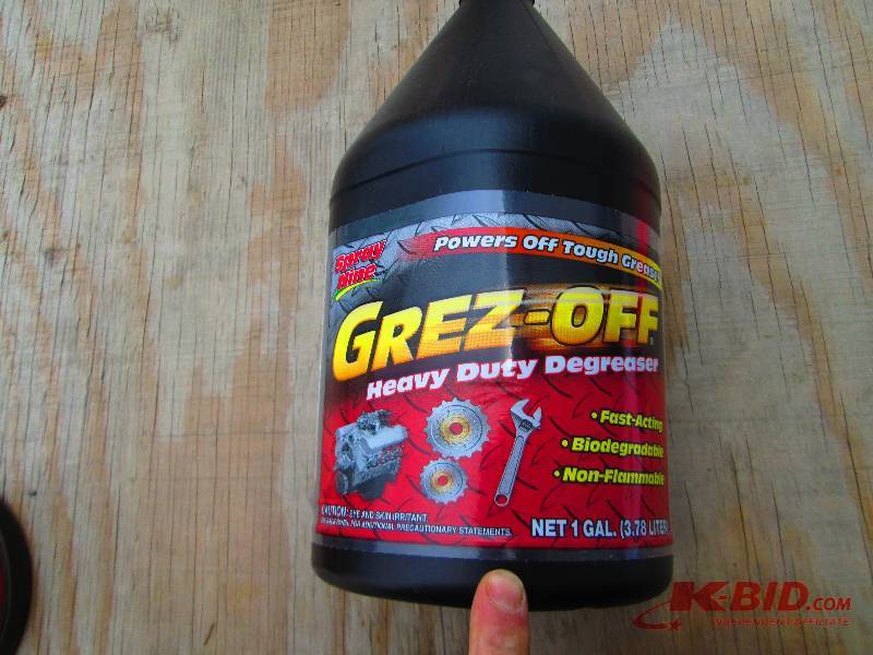 Grez Off shop degreaser, gallon bot...