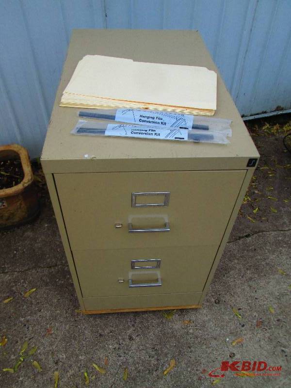 Legal size 2 drawer metal file cabi...